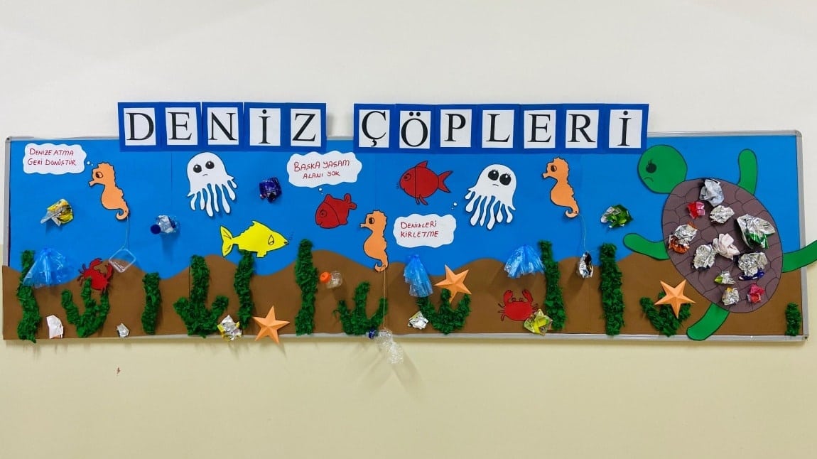 Deniz Çöpleri İl Eylem Planı Kapsamında Okulumuzda Yapılan Çalışmaların El Broşürü